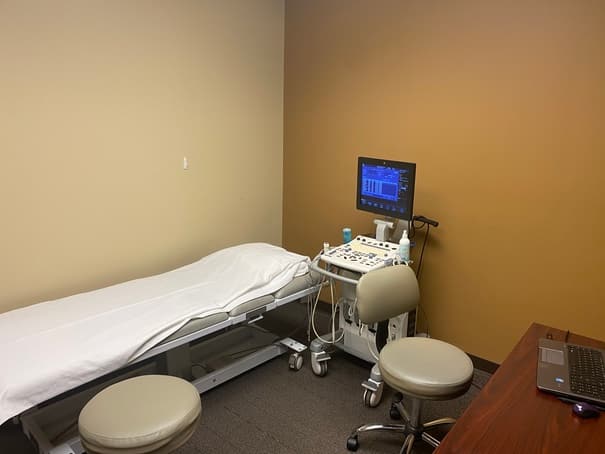 Newton office — exam room