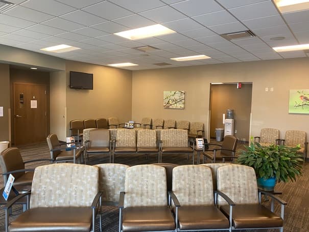 Newton office — waiting area