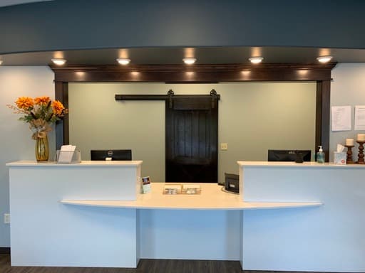 Wichita office — front desk